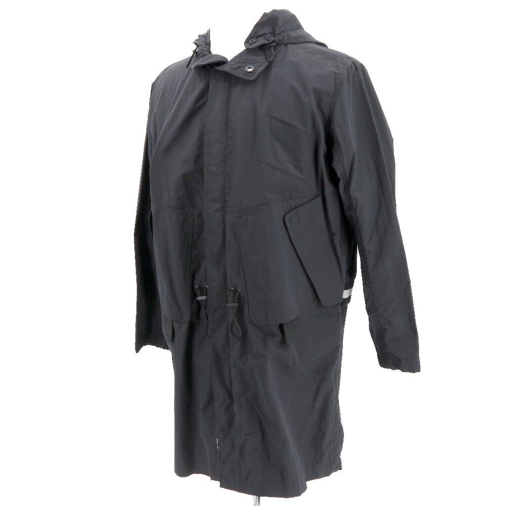 TIM COPPENS NWT Black Snap-Button Hooded Men’s Parka Jacket Coat $644 - NWT